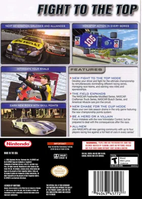 NASCAR 2005 - Chase for the Cup box cover back